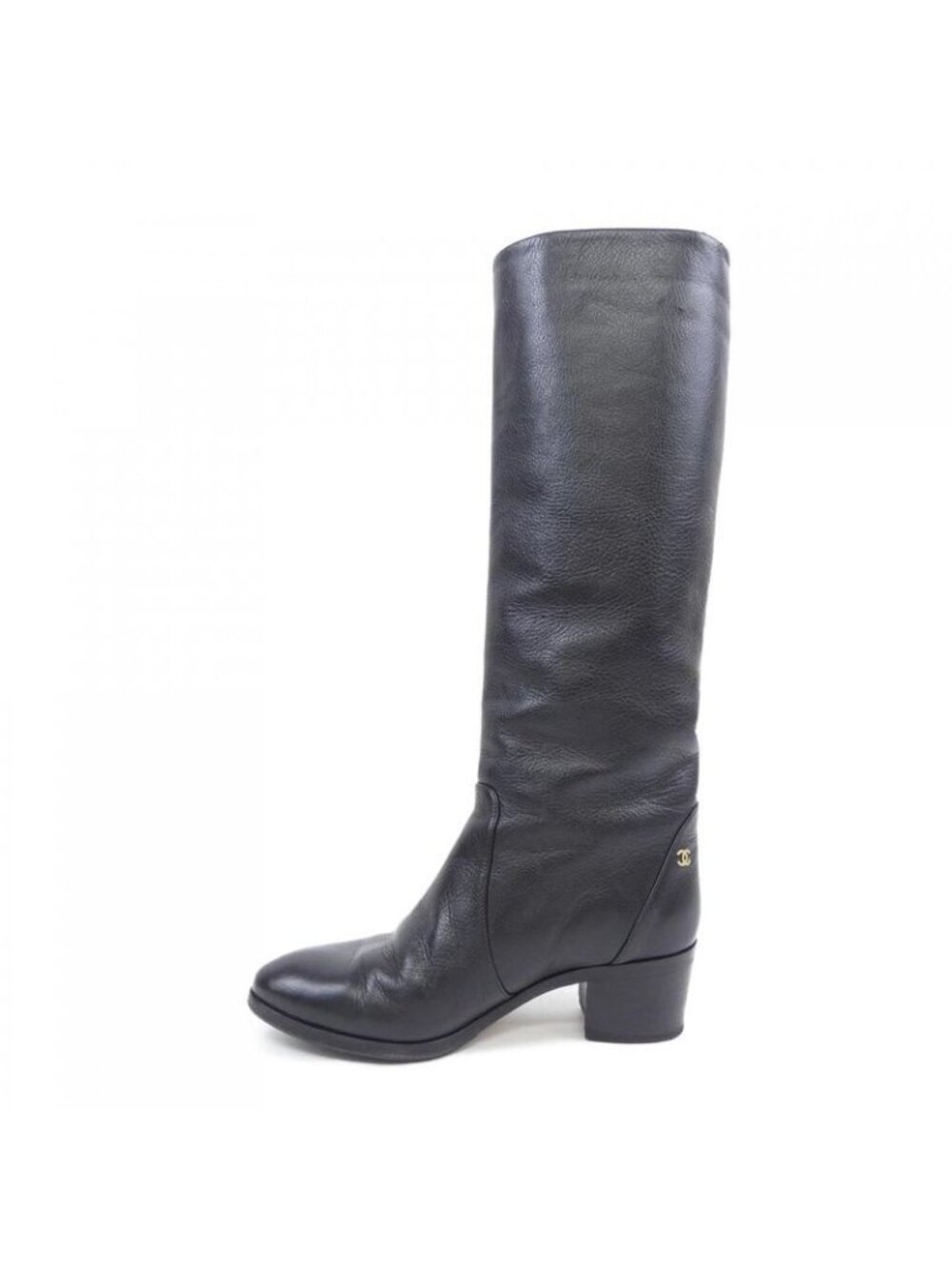 Chanel Size 36.5 Black Boots - Picture 2 of 6